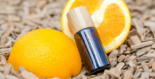 pyurvana essential oil kept between the chopped lemon